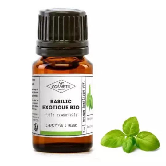 Olio essenziale biologico di basilico esotico