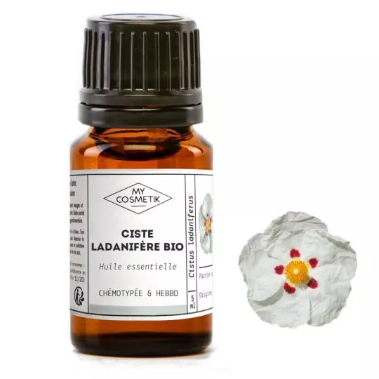 Olio essenziale biologico di Cistus Ladanifer