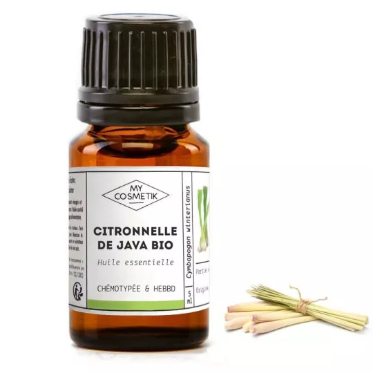 Olio essenziale di citronella di Giava biologico