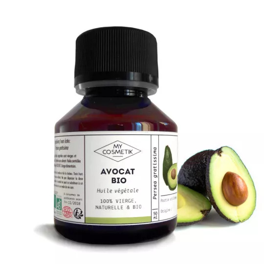 Olio vegetale di avocado biologico